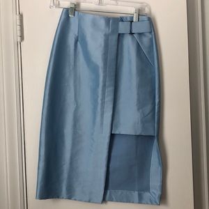 Light blue skirt